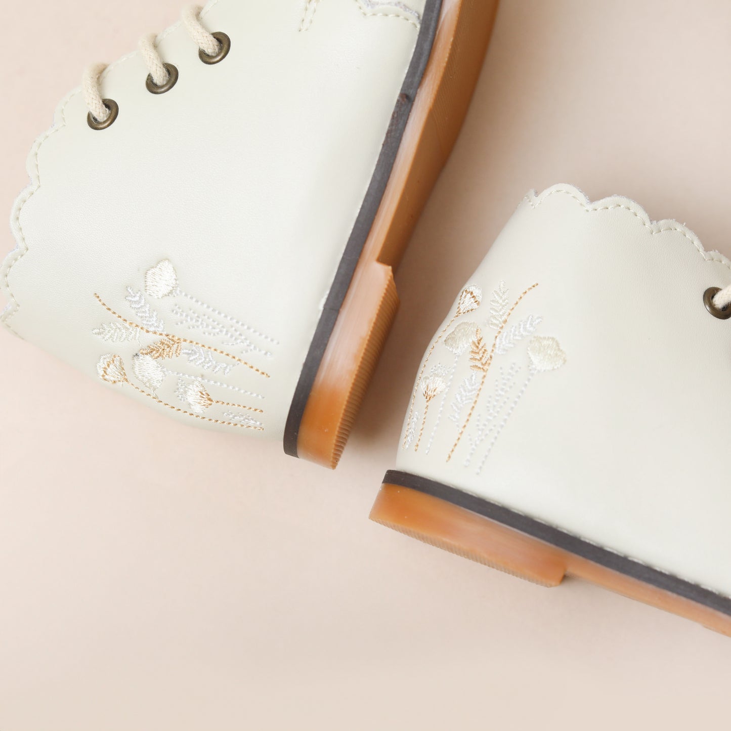 Bloom Mia Ankle Boots - Smooth Nude
