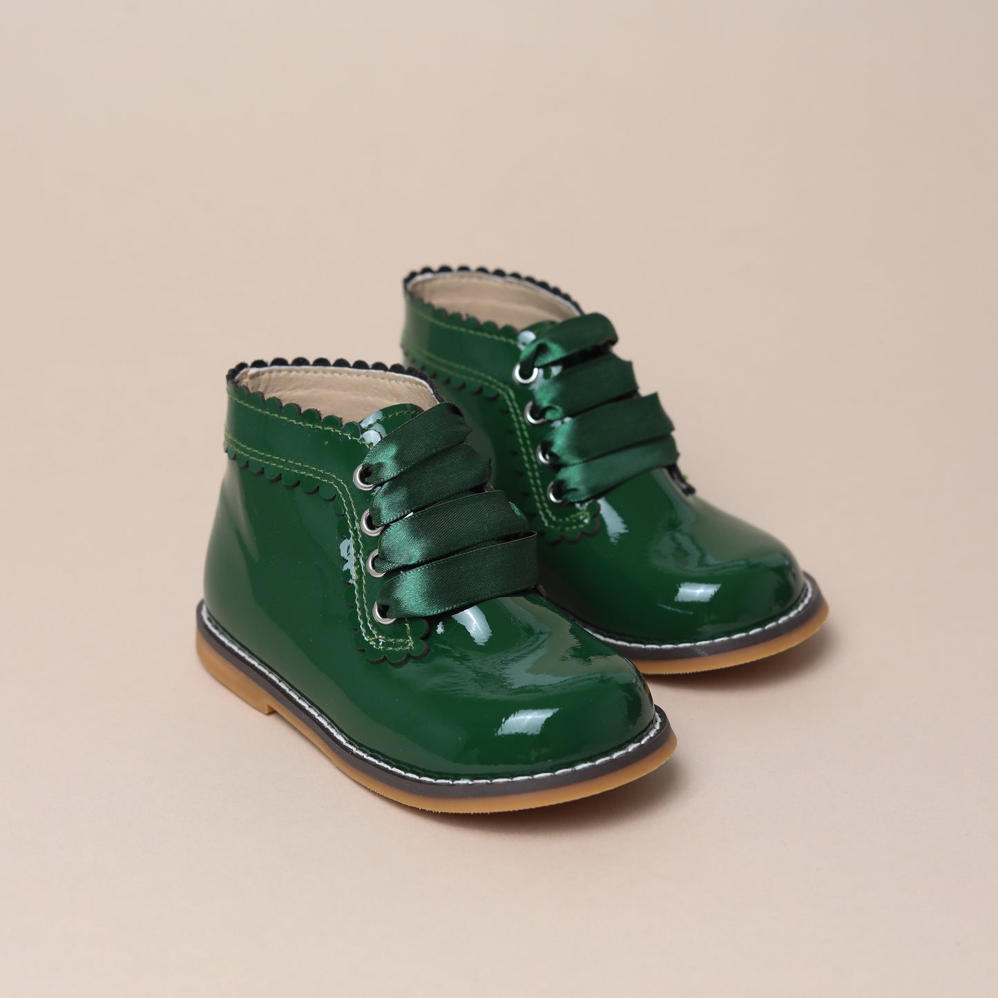 Nova Boots - Green Patent
