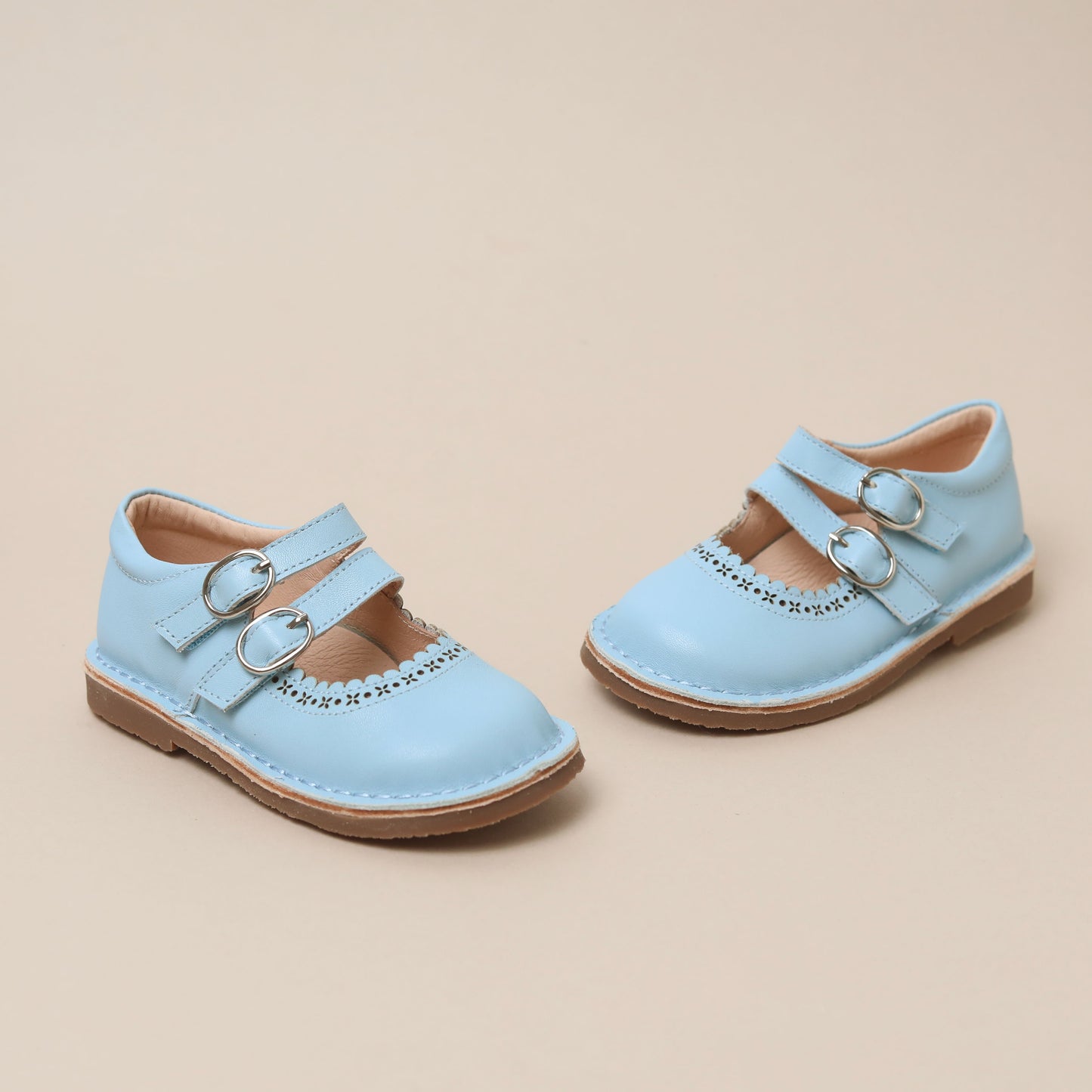 Double Strap Mary Jane - Blue