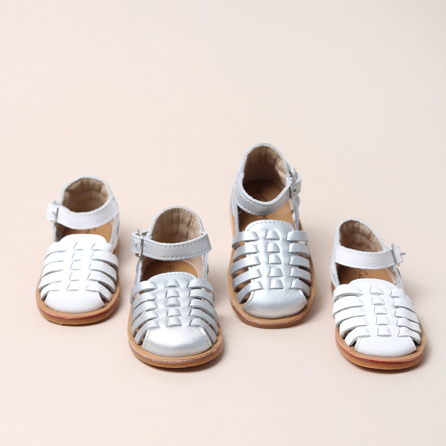 Roma Sandals - Silver