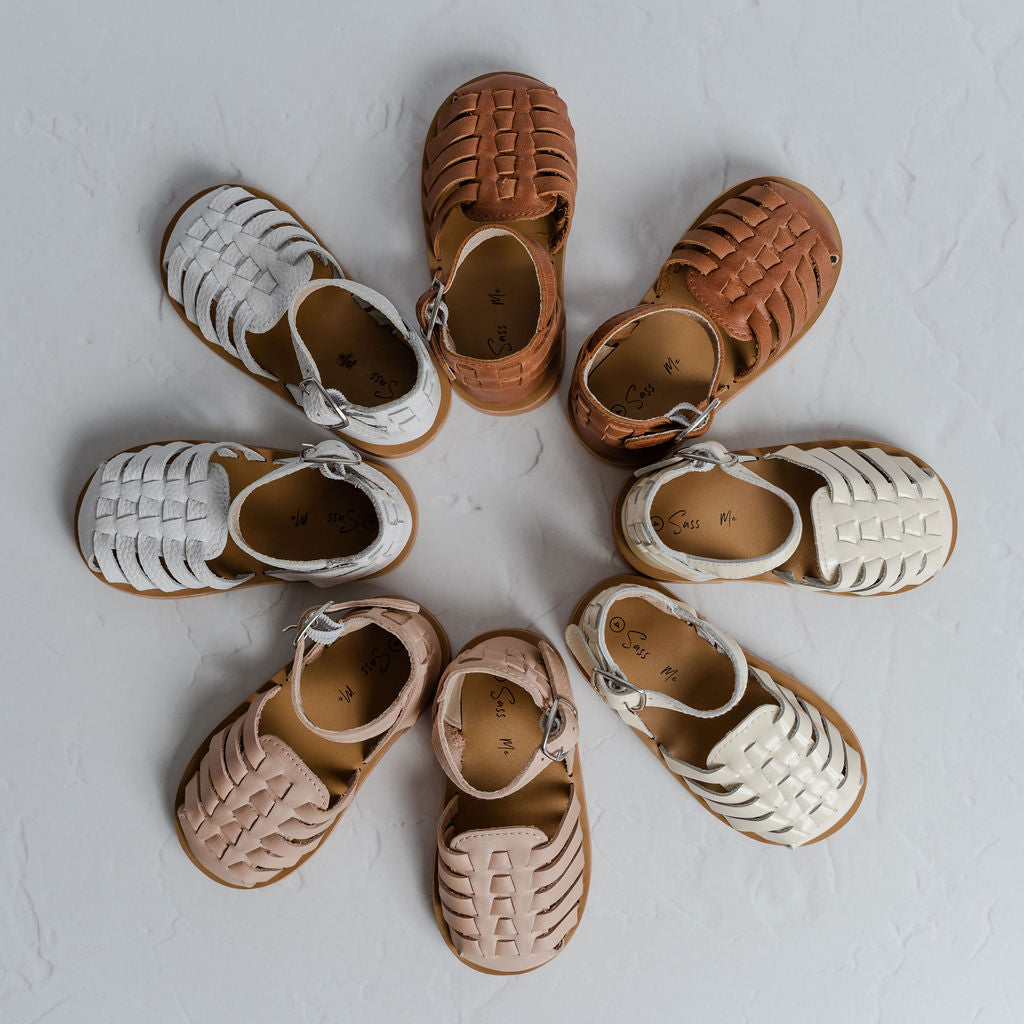 Roma Sandals - White