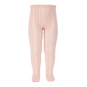 Condor Perle Openwork Tights - Nude