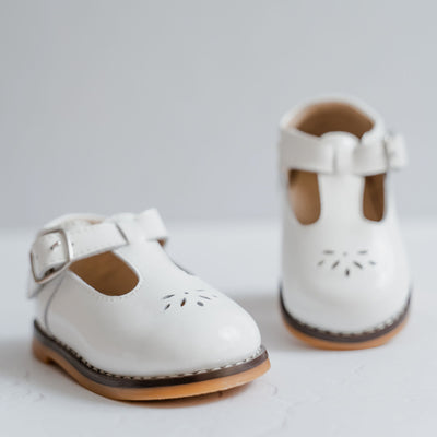 Clara T Bars - Patent White