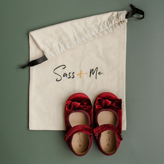 Slippers - Velvet Red