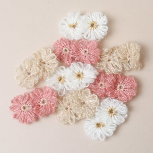 Spring Bloom Textured Clips