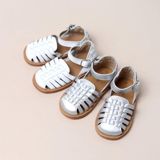 Roma Sandals - Silver
