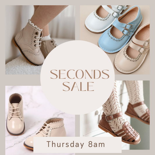 Seconds Sale Sizes 1-6