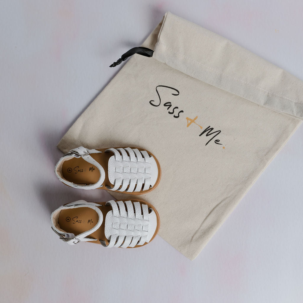 Roma Sandals - White