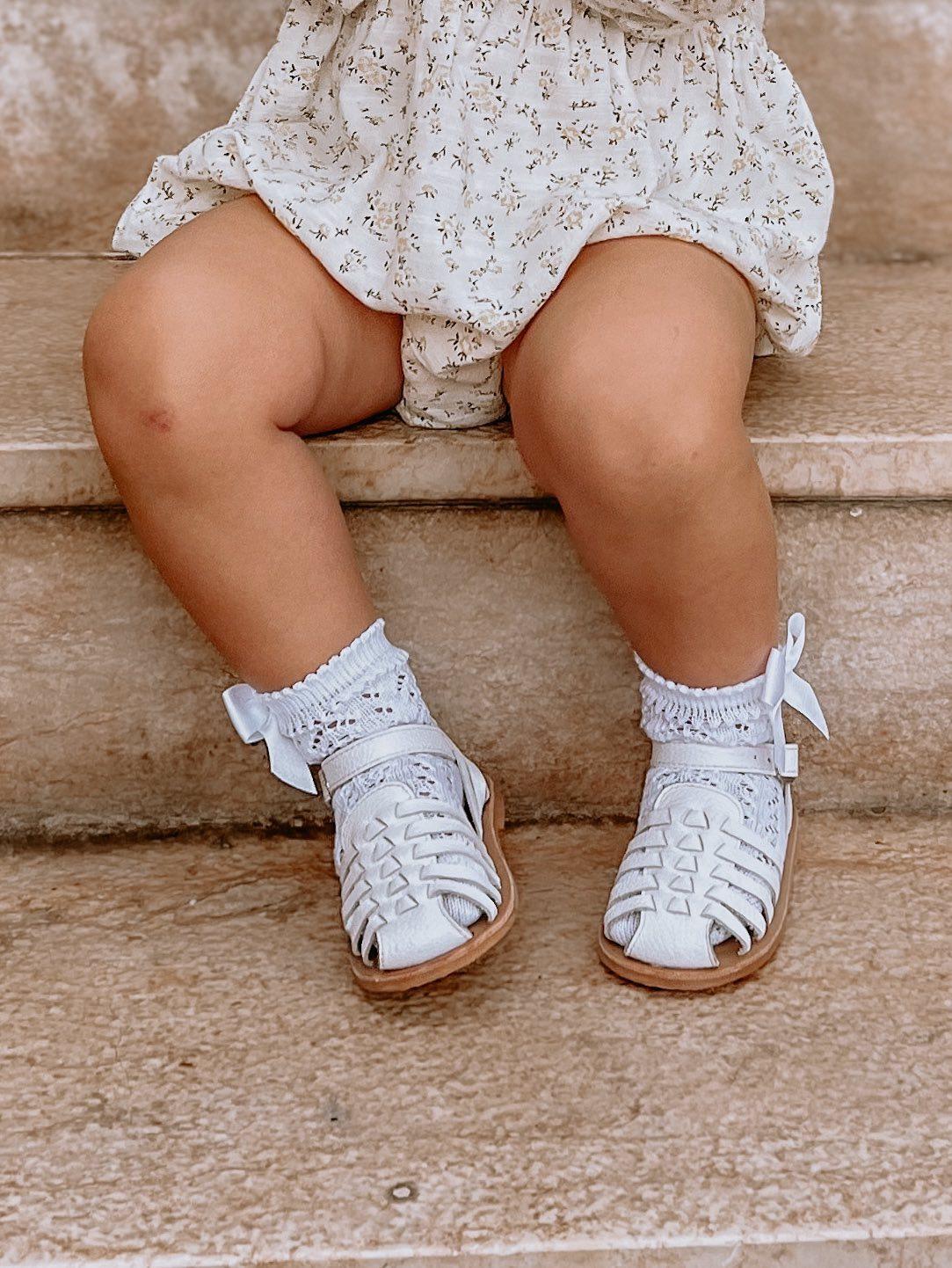 Roma Sandals - White