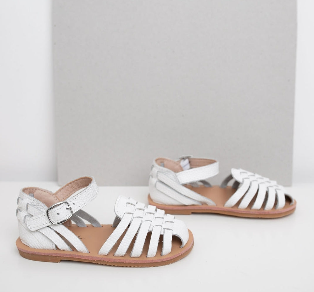 Roma Sandals - White